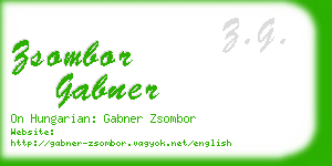 zsombor gabner business card